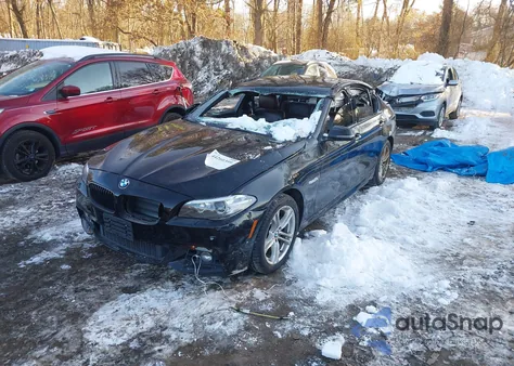 2014 BMW 528I xDrive z USA, uszkodzony, nr VIN WBA5A7C52ED615665